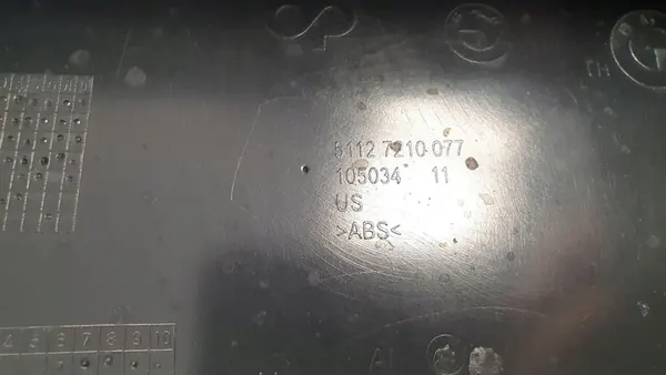 Scivolo paraurti posteriore BMW X3 F25 sinistro 51127210077 image 5