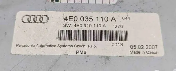 Audi CD-byttare OEM 05022007 för A4 Avant B7 image 4
