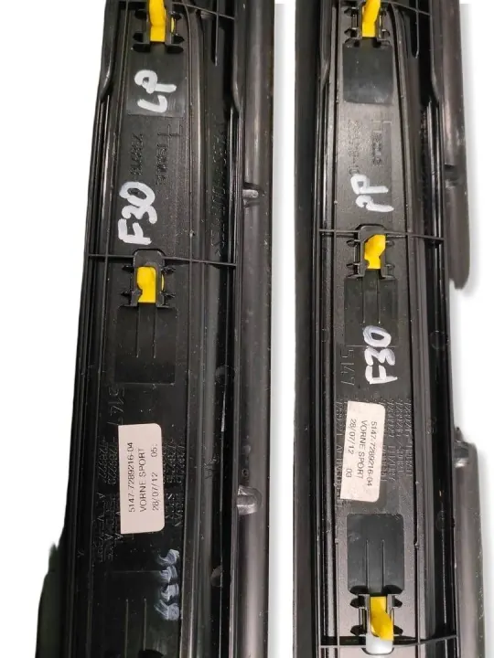Kit Molduras Esportivas BMW F30 Dianteira & Traseira - OEM image 9