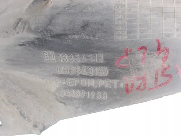 Opel Astra J 2011 Etuvasen Lokasuoja image 7