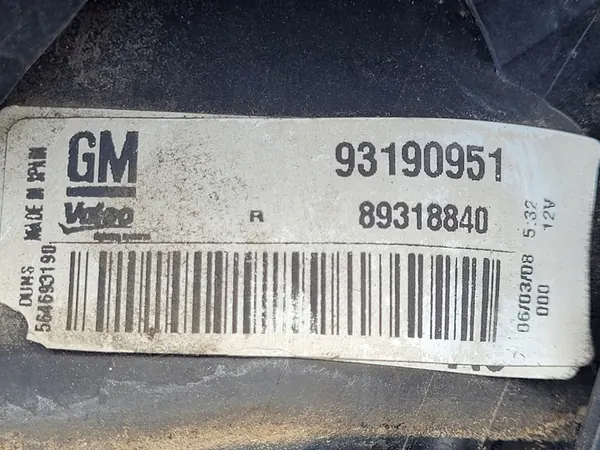 OPEL Corsa D Luz Trasera Derecha 5D EUROPA 93190951 image 7