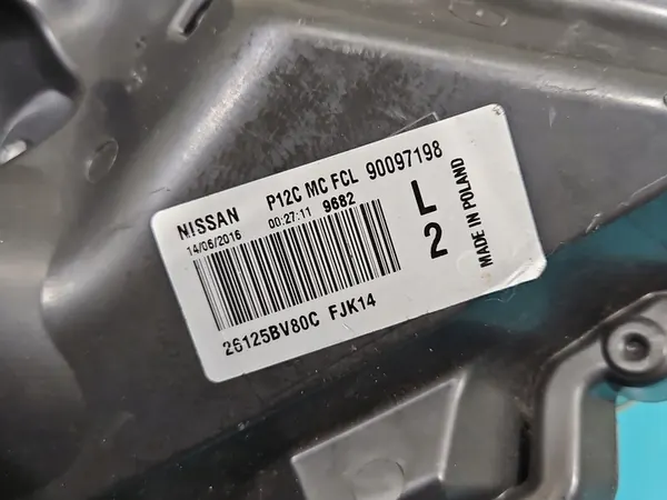 Vasen Ajovalot Nissan Juke I F15 Lift 14-19 image 10