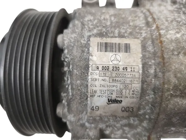 Compresor de AC Mercedes C W204 A0022304911 image 5