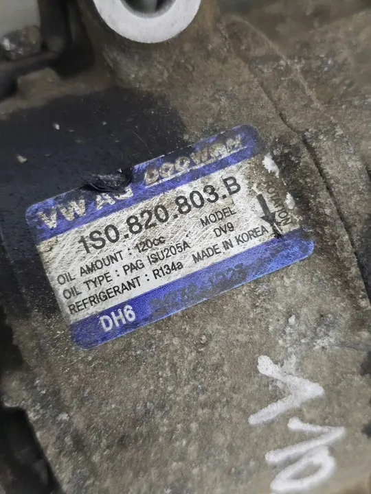 Ilmastointikompressori VW Skoda Citygo Up! 1.0 MPI image 2