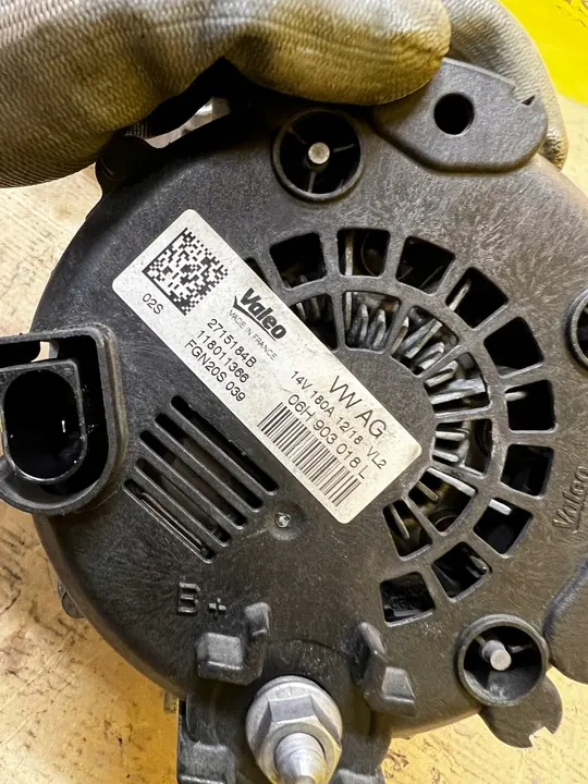 ALTERNATOR PORSCHE MACAN 95B 2.0 TFSI IS: 06H903018L image 6