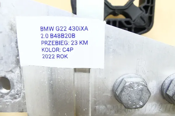 Support de radiateur droit OEM 7422234 pour BMW 4 G22 image 5