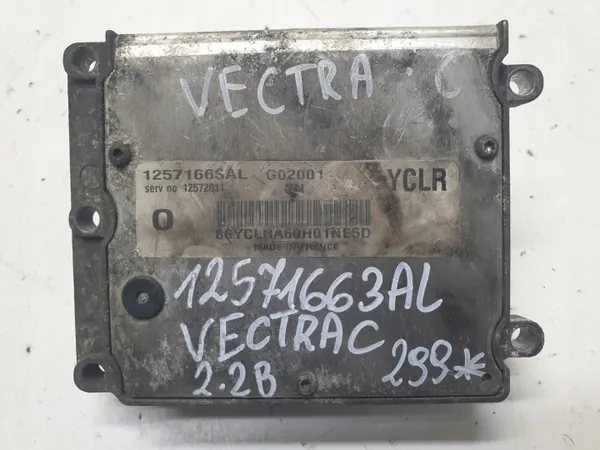 Unidade Controlo Motor 12571663AL para Opel Vectra C 2.2 image 4