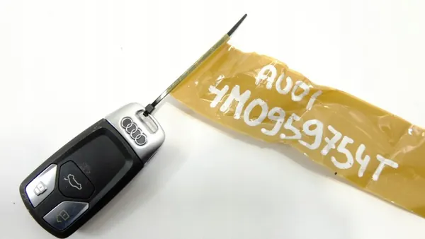 Télécommande Audi OEM 4M0959754T - État Utilisé image 3