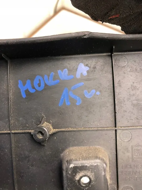 Fram registreringsskylthållare Opel Mokka 95417127 image 4