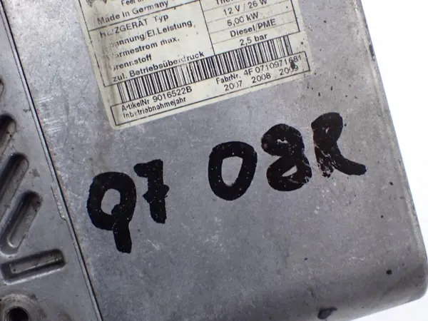 Webasto-lämmitys OEM 4L0815071D Audi Q7 4L:lle image 10