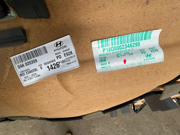 Binnenbekleding Hyundai I30 III HB OEM I30 III HB PODSUFITKA image 5