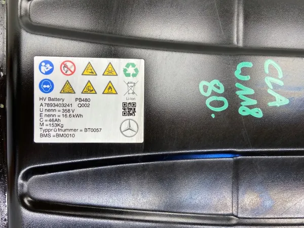 Batterie OEM A7893403241 46Ah d'occasion CLA W118 image 4