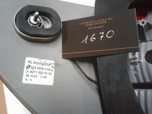 Mercedes W211 Vänster Bakljus LED 2118202564 image 3