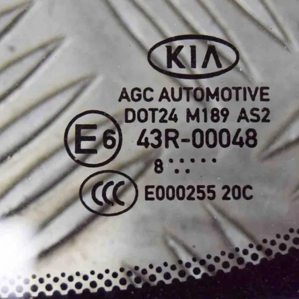 Kia Sportage Vasen Takaikkuna OEM E000255 image 6