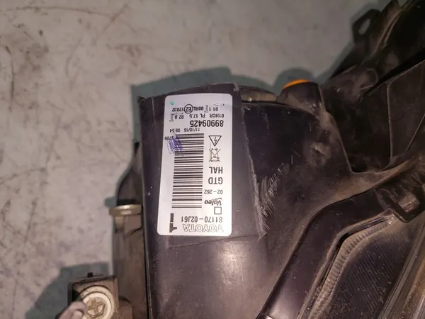 Faros Izquierdo Toyota Auris II 12-15 OEM 81170-02J61 image 5