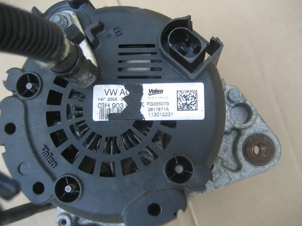 Porsche Cayenne 7P5 Vaihtovirtageneraattori 3.6 Bensiini image 2