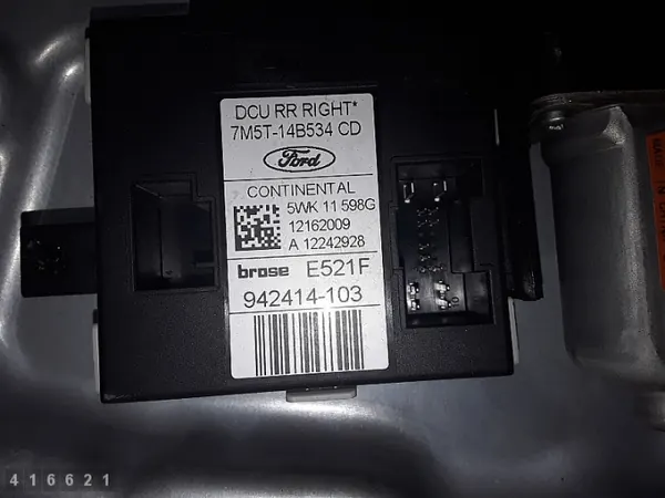 Régulateur de vitre VW Touareg OEM 7M5T-14B534CD image 4