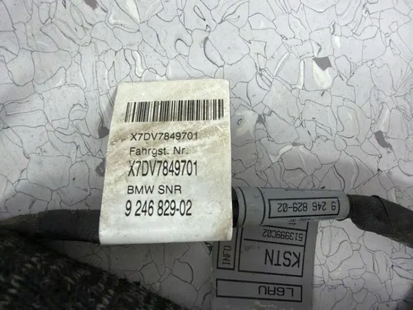 Cableado PDC usado OEM 9246829 para BMW 5 F10/F11 image 7