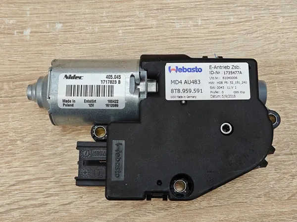 Schiebedachmotor OEM 8T8959591 für Audi A5 8T Sportback image 2