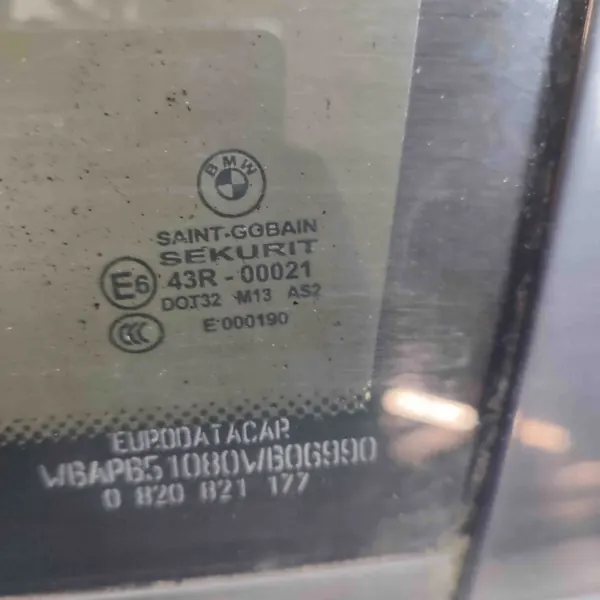 Vitre arrière droite OEM 3413912 BMW X3 E83 2004 image 7