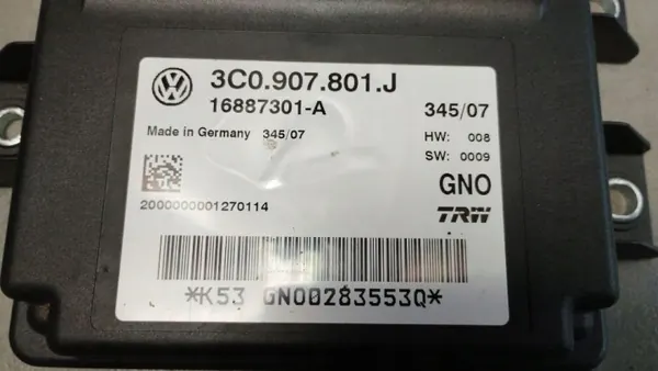 Käsijarrumoduuli OEM 3C0907801J VW Passat B6:lle image 3