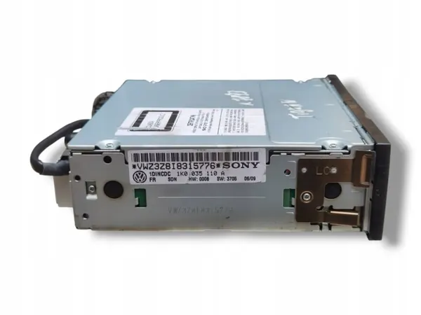 Cambiador de CD usado OEM 1K0035110A para Volkswagen Tiguan image 3