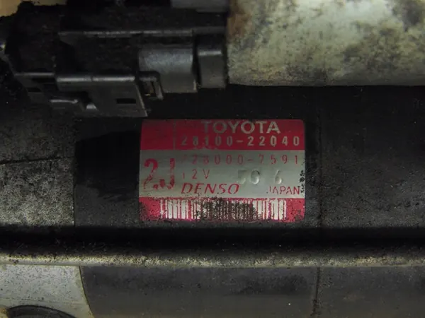 Motor de arranque Toyota Corolla E12 1.6 VVTI Gasolina Europa image 6