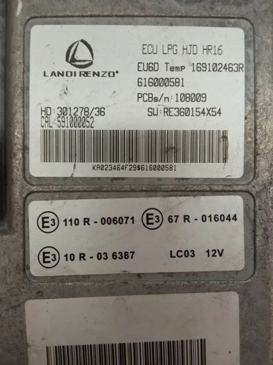 LPG-ohjain OEM 616000581 Dacia Duster II:lle image 3