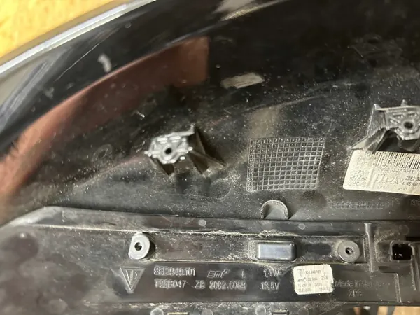 Porsche 95B857507 CSP Linker Spiegelbehuizing - Gebruikt image 5