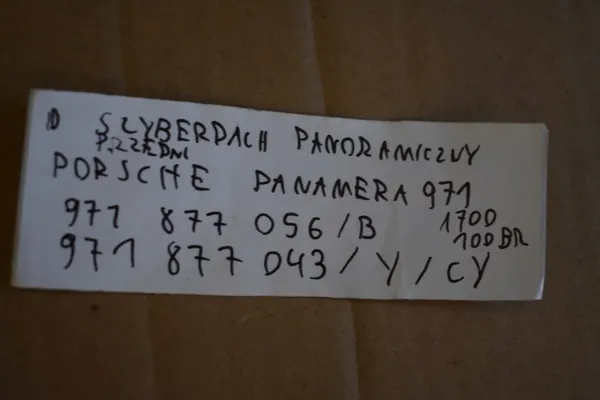 Porsche OE Panoramakatto OEM 971877056 Panameraan image 4