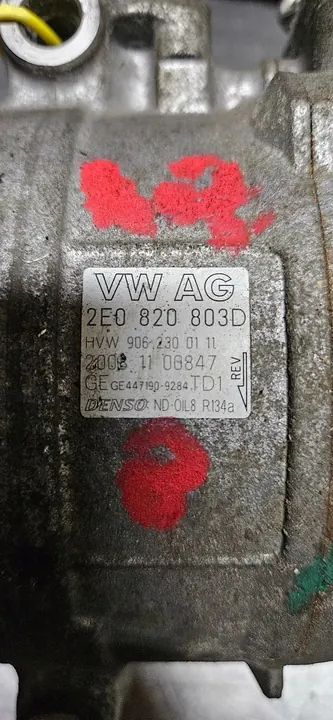 Volkswagen OE 2E0 820 803D Kompressori, Ilmastointi image 5
