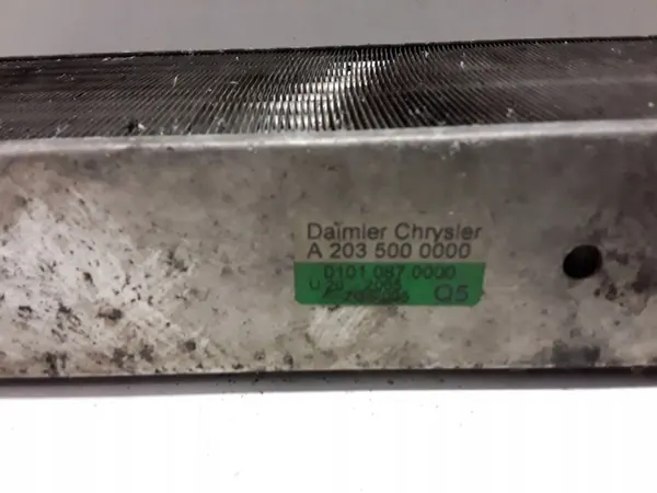 MERCEDES CLK W209 INTERCOOLER COMPLEET image 4