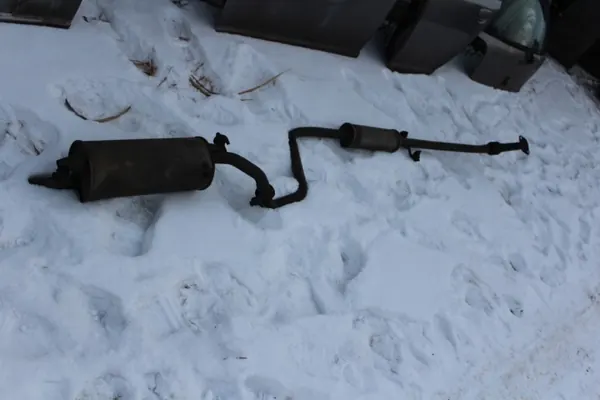 Toyota OE Mittel- & Endschalldämpfer Auspuff OEM image 2