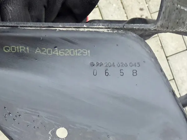 MERCEDES CLASE C W204 LIFT 10-14 SOPORTE LÁMPARA DERECHO OEM image 3