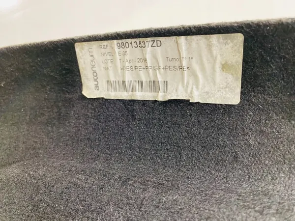 Estante de maletero OEM 98013537ZD para Citroen C4 Cactus image 4