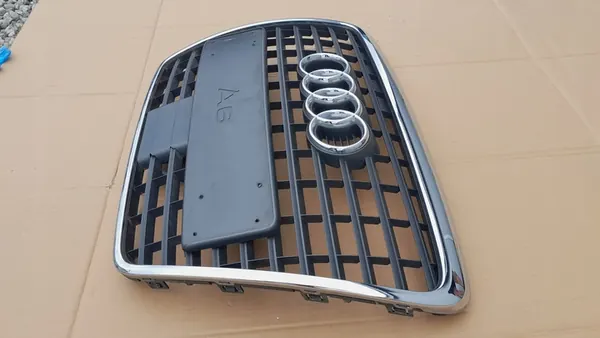 Front Bumper Grill Radar Audi A6 C6 4F0853651AN image 5
