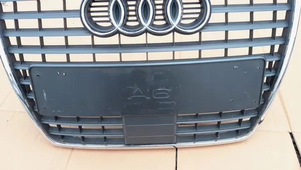 Front Bumper Grill Radar Audi A6 C6 4F0853651AN image 7
