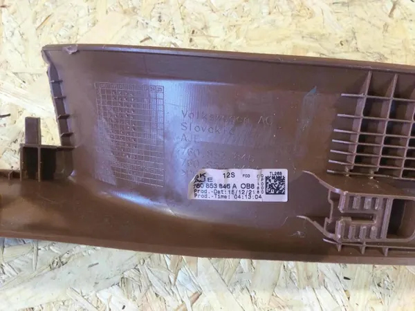 OEM 760853846AOB8 Protector de Ala Derecho Delantero Negro image 6
