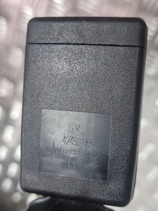 Rear Seat Belt Buckle Opel Mokka A 42450188 image 3