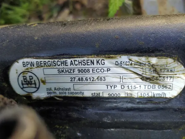 BPW SKHZF 9008 ECO-P Asflens OEM 1234567 image 4