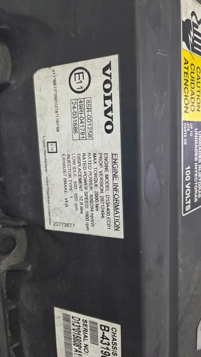 Motorventilhuvud Volvo FH4 FH 13 FM image 4