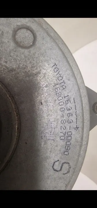 Toyota Yaris III Fläkt 2011-2020 163600Q031 image 3