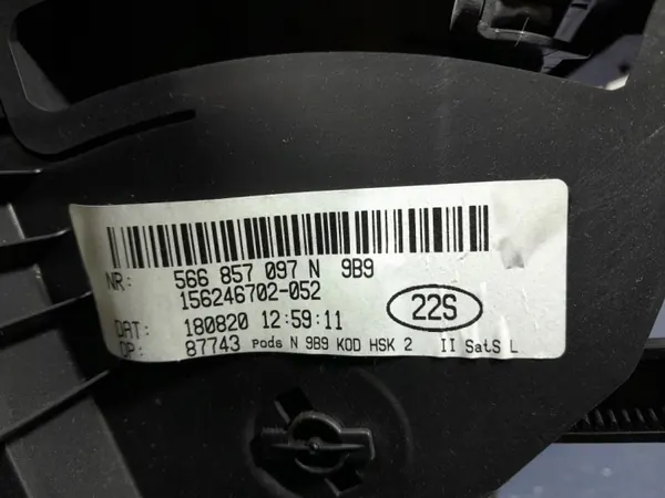 Boîte à gants passager OEM 566857097N pour Skoda Kodiaq image 8