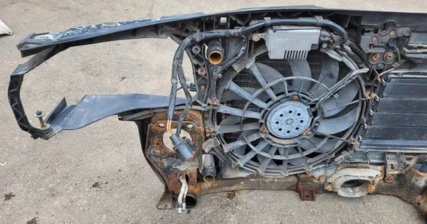 Frontstoßstangenverstärkung Audi A4 B7 1.8T OE image 7