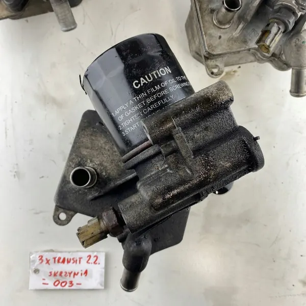 Radiateur + Oliefilterbasis Ford 2.2 Transit, Jumper, Boxer image 2