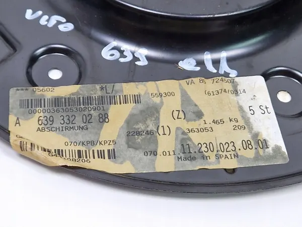 VITO W639 Anchor Shield Front Left Right image 2