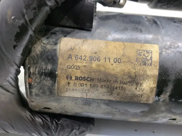 Starter OEM A6429061100 voor Mercedes W218 3.0L image 5