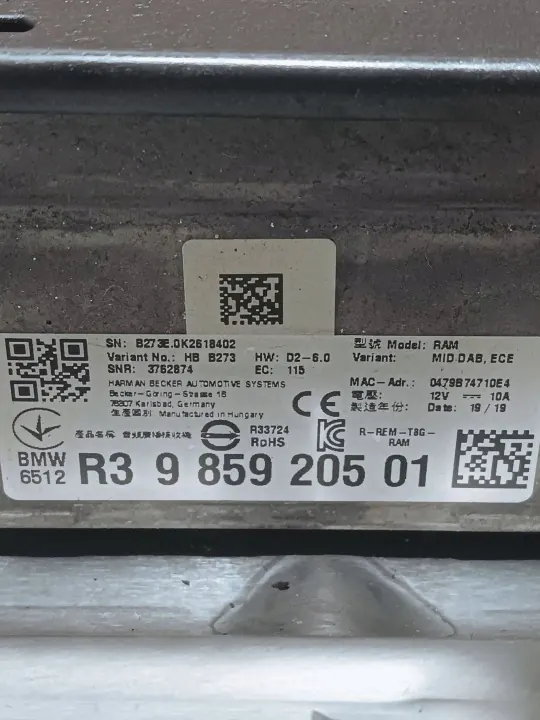 BMW 7 G11 G12 Servopumpe OEM 9859205 image 5