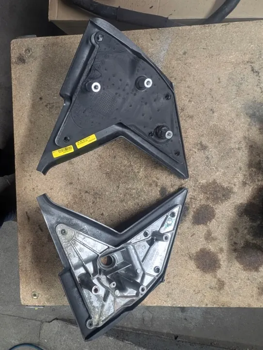 Support miroir triangle OEM 7E1857502 pour VW T5 Lift image 4