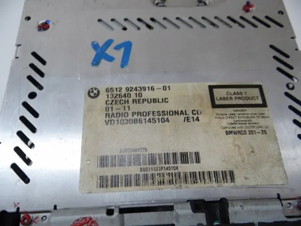 BMW X1 E84 CD Radio OEM 9243916 - Gebraucht image 6